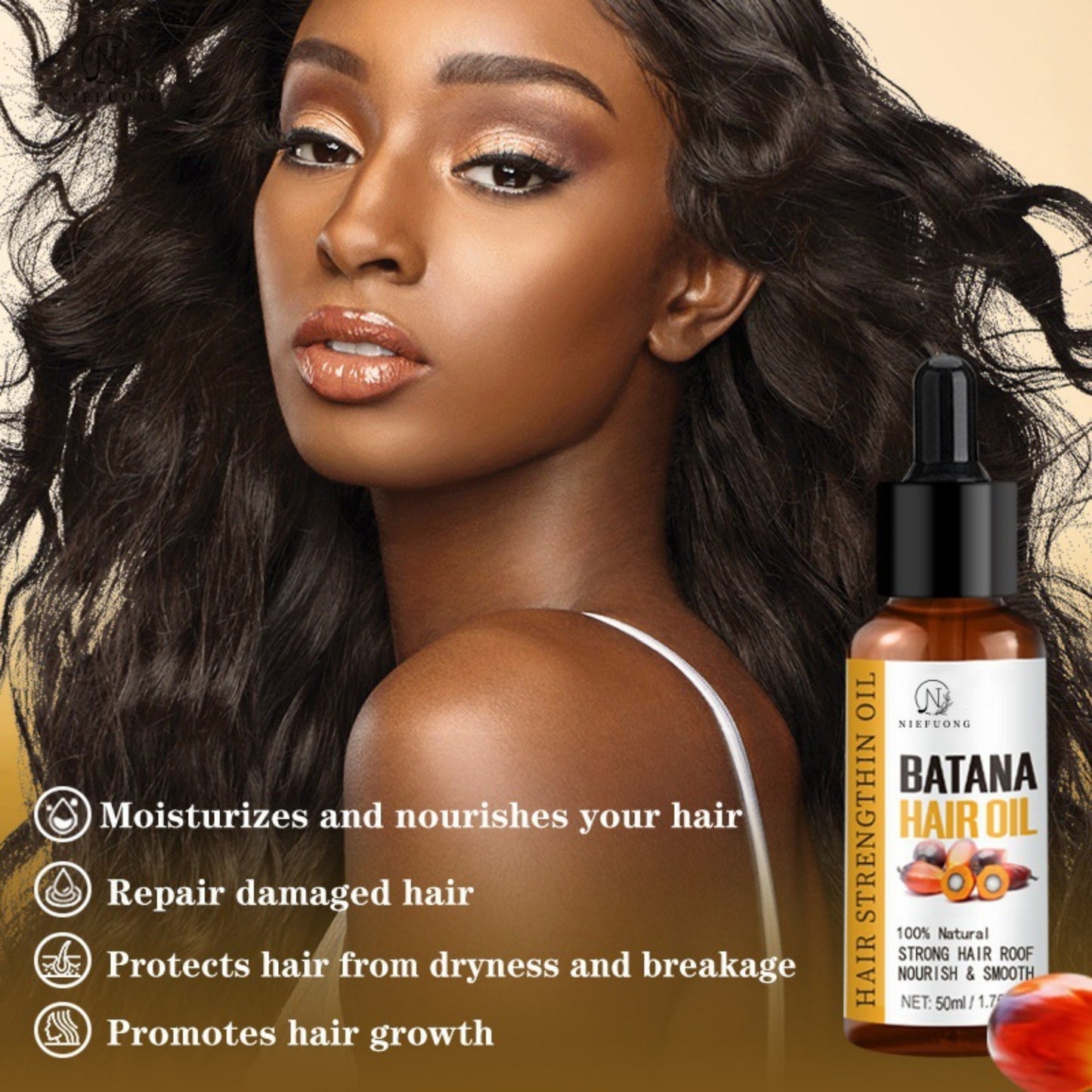 Batana Hair Oil for Hair Growth and Repair