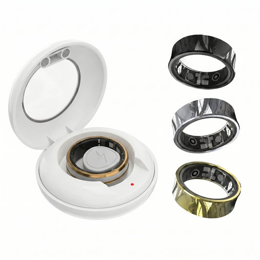 Smart Ring Sleep & Fitness Tracker with Blood Pressure and SpO2 Monitor